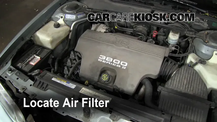 1997 Pontiac Bonneville SE 3.8L V6 Air Filter (Engine)